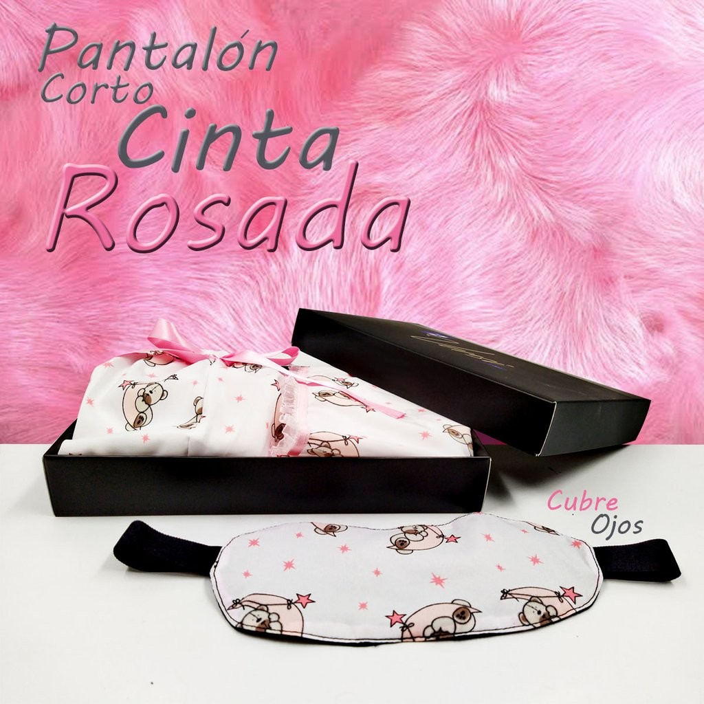 Pijama Mujer Moda Estampado Osos Pantalón Corto Dormir Dama XS