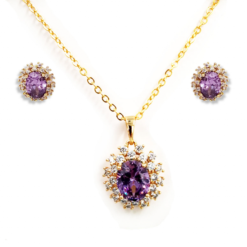 Joyería Collar y Aretas Accesorios Dama DUOFR561DJ