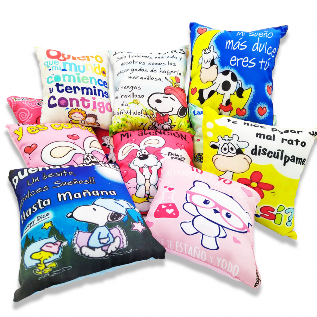 Cojín Almohada Mensaje Decorativo Hogar