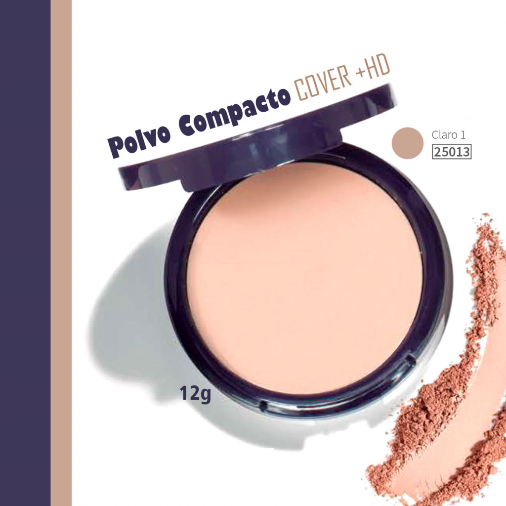 Polvo Compacto HND Rostro Belleza Femenino Claro 1