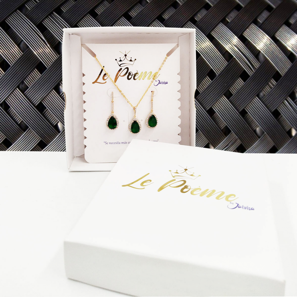 Joyería Collar y Aretas Accesorios Dama DUOFR563DJ