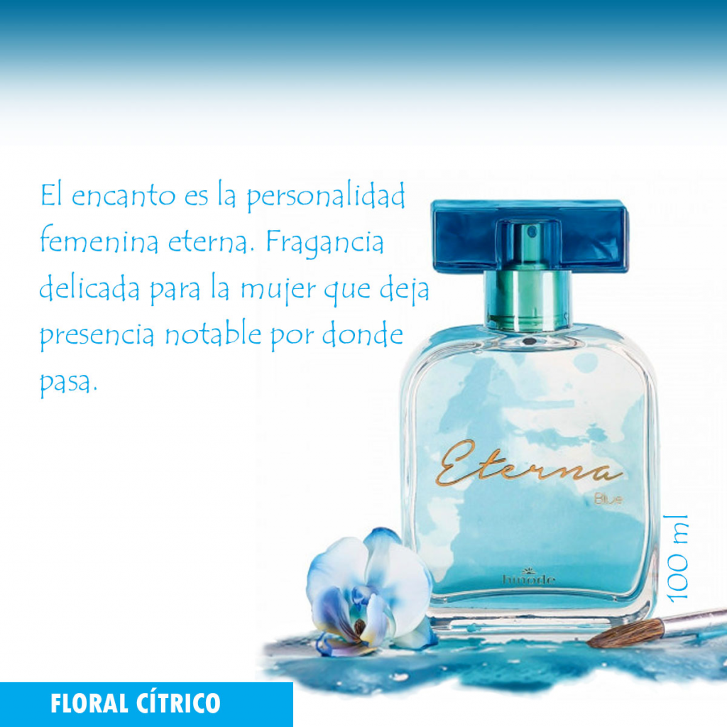 Perfume Eterna Blue HND Perfume Corporal Femenino