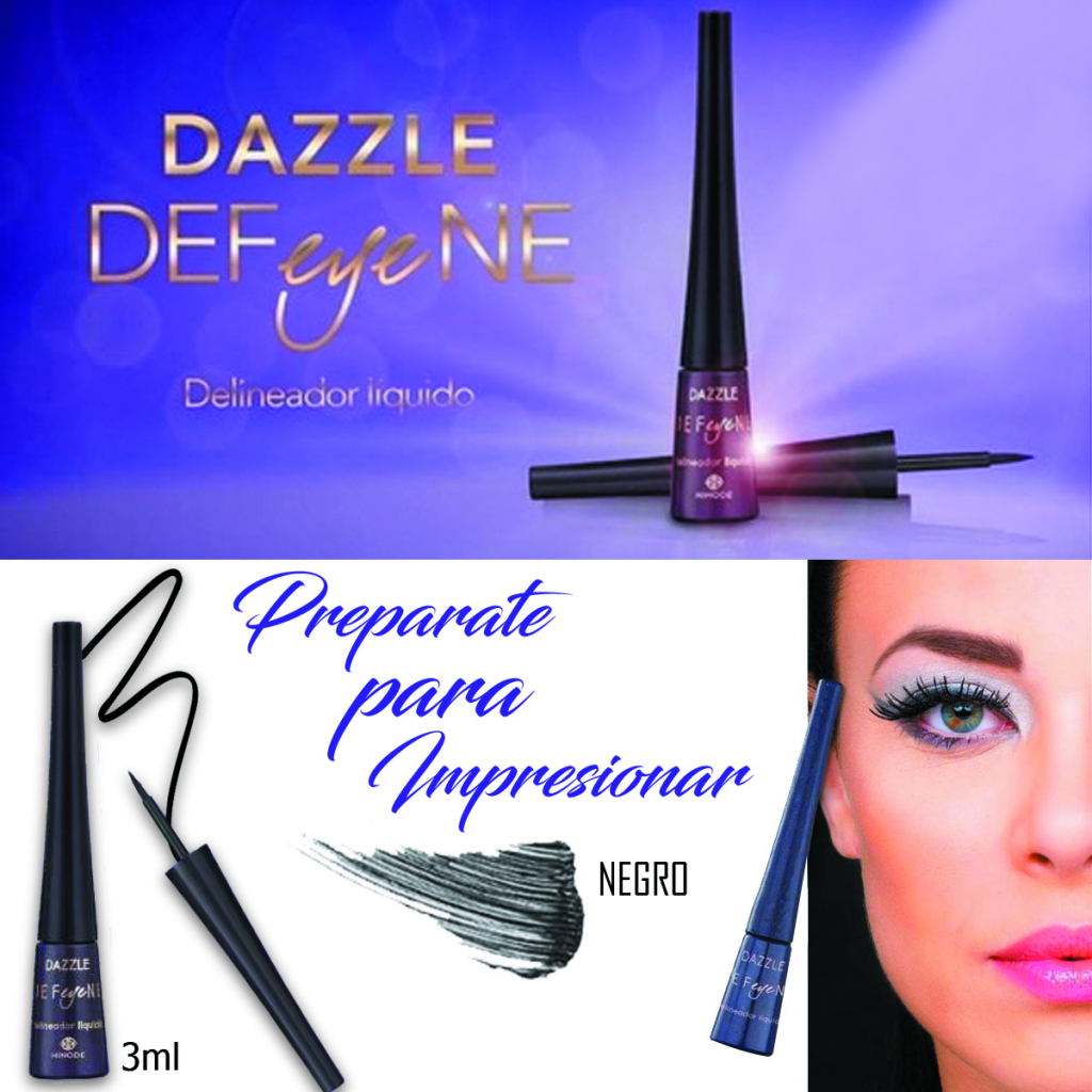 Delineador Liquido HND Negro Belleza Maquillaje