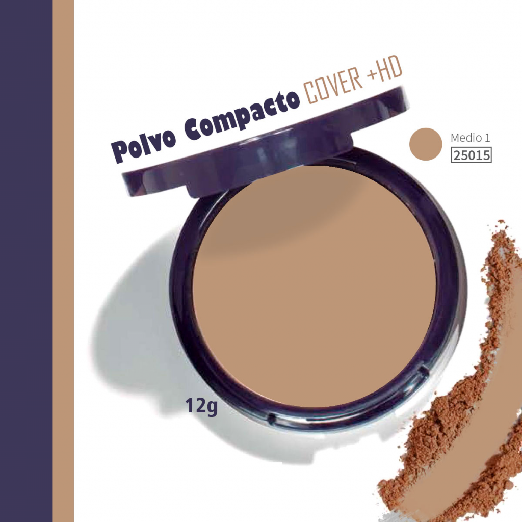 Polvo Compacto HND Belleza Rostro Femenino Medio 1
