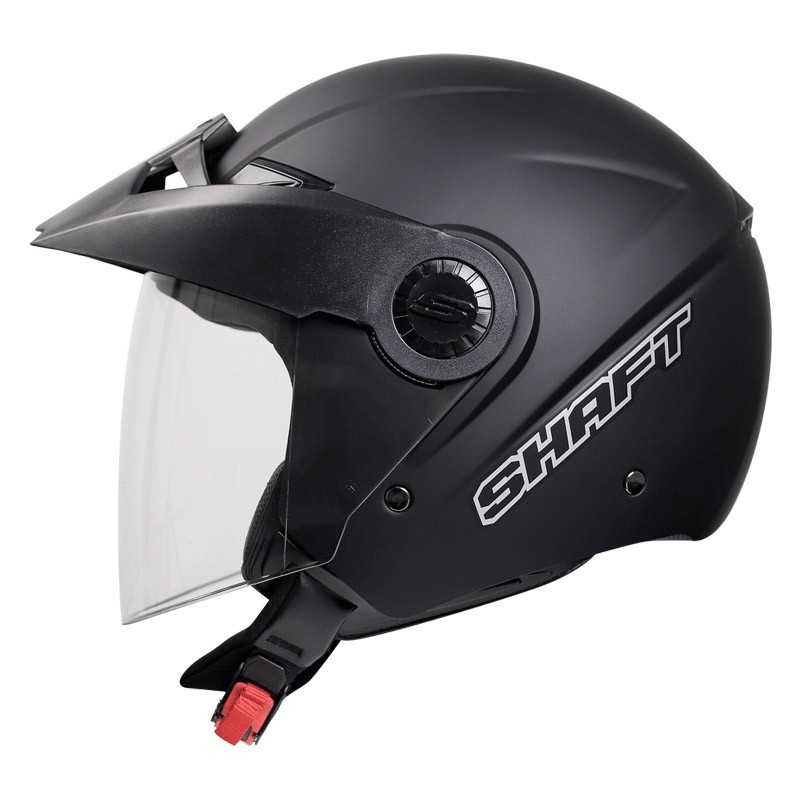 Casco Abierto Shaft 211 Solid Negro Mate Talla L