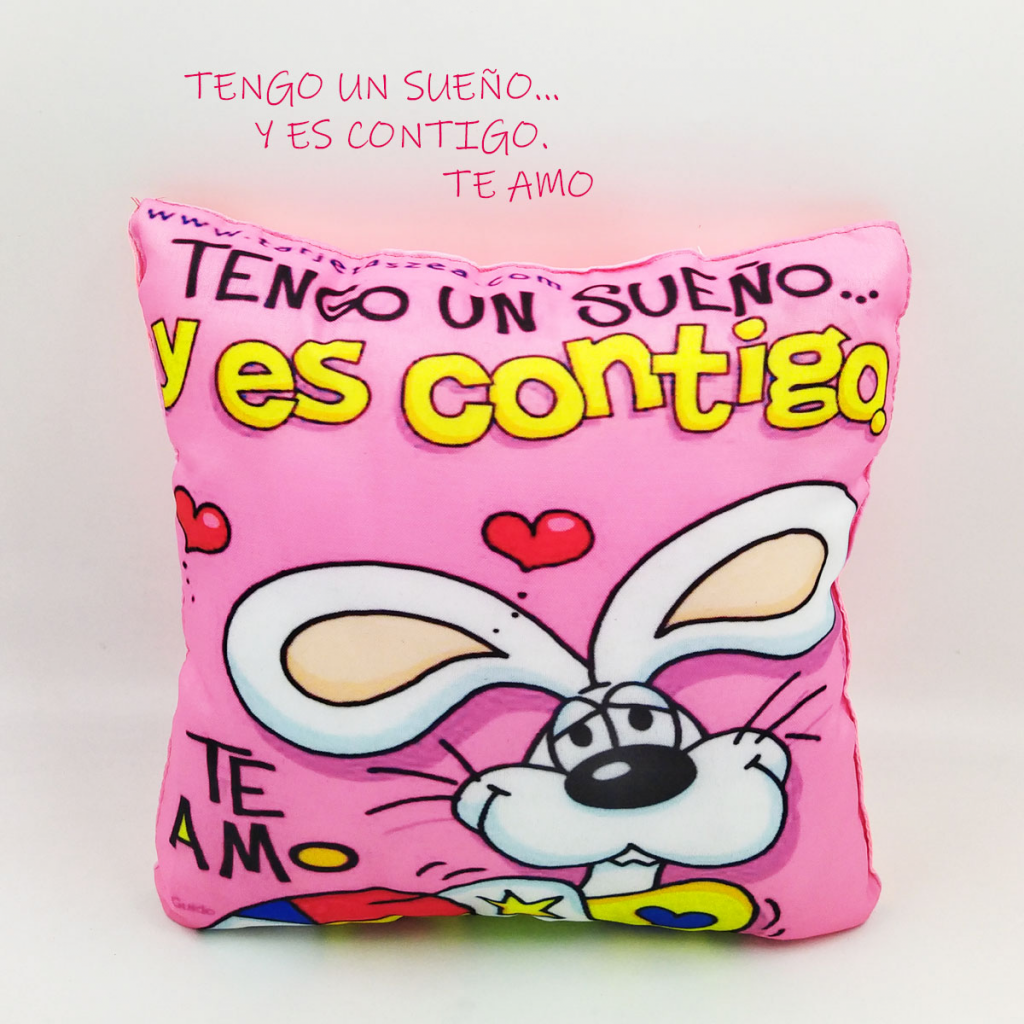Cojín Almohada Mensaje Decorativo Hogar