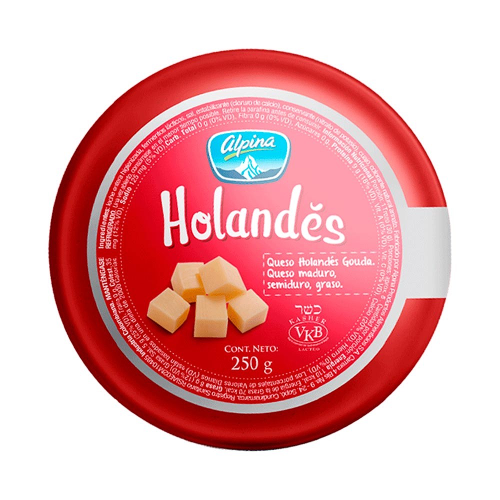 QUESO HOLANDES ALPINA