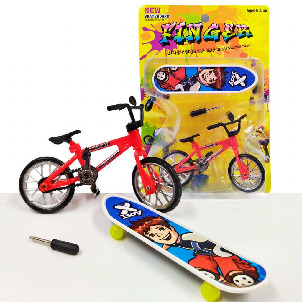 Bicicleta Patineta Juguete Escala Colección Juguetería Infantil
