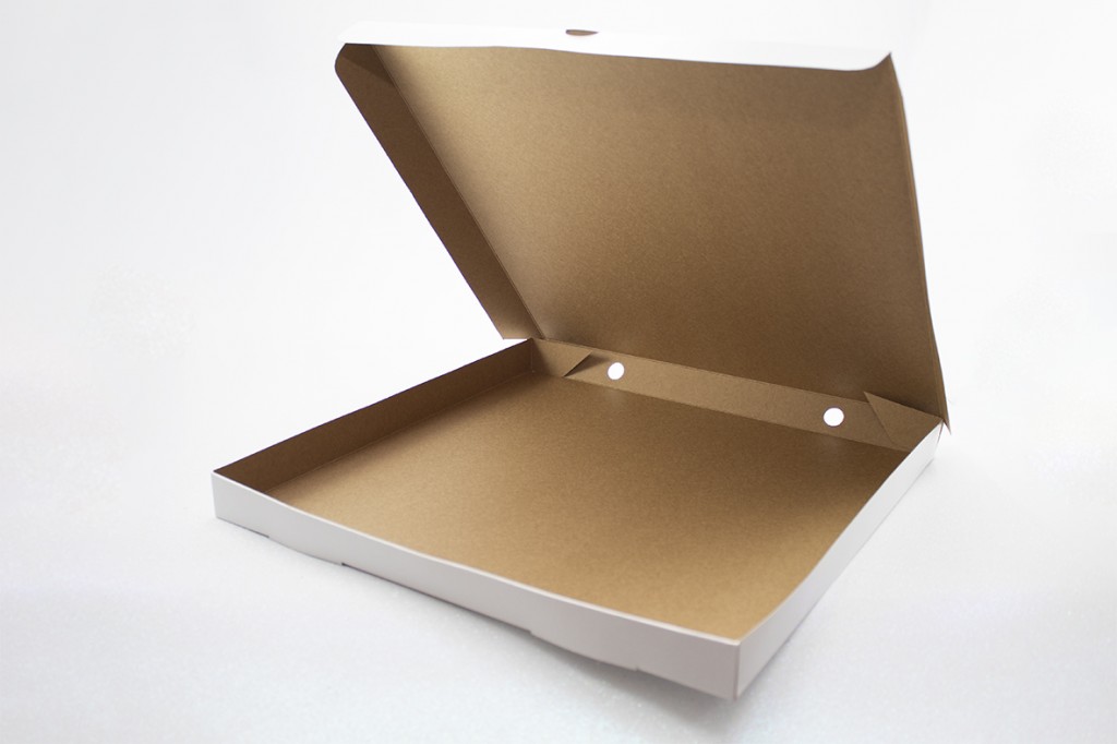 Caja para pizza 24x24x3 Paquete X 100 unidades
