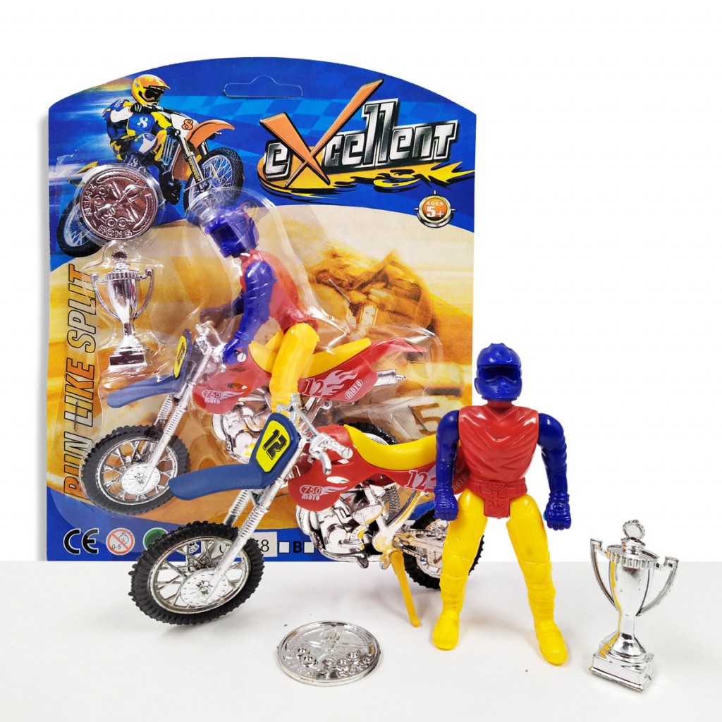 Motocross Trofeo Juguete Motos Juguetería Piñatas Regalos Niños