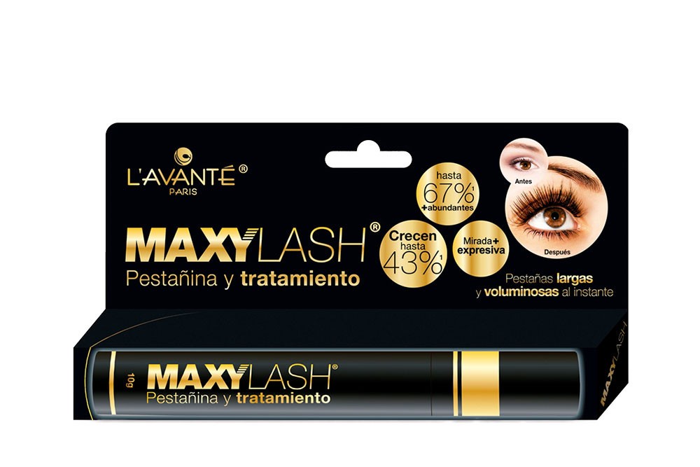 PESTAÑINA PLEGADIZA MAXYLASH  x 10 GR