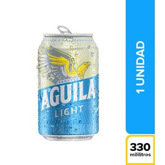 CERVEZA LATA AGUILA LIGHT  x 330ML