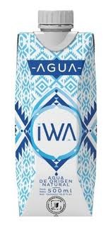 AGUA TETRA PACK IWA x 500 ML