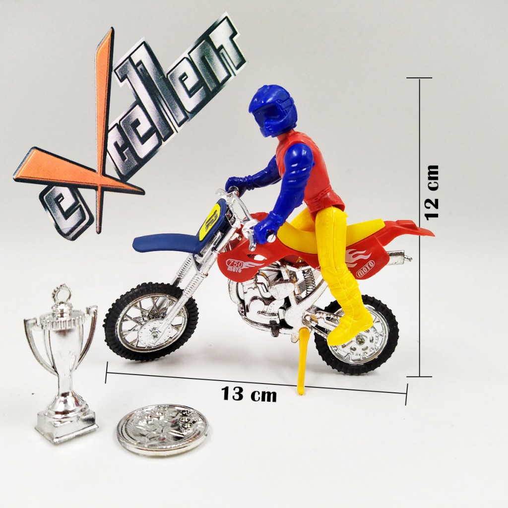 Motocross Trofeo Juguete Motos Juguetería Piñatas Regalos Niños