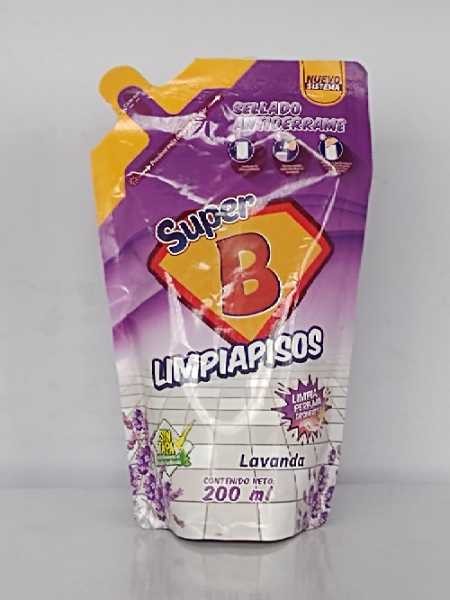 LIMPIA PISOS SUPER B LAVANDA  X 200ML