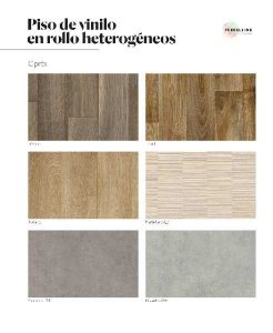 PISO EN ROLLO HETEROGÉNEOS