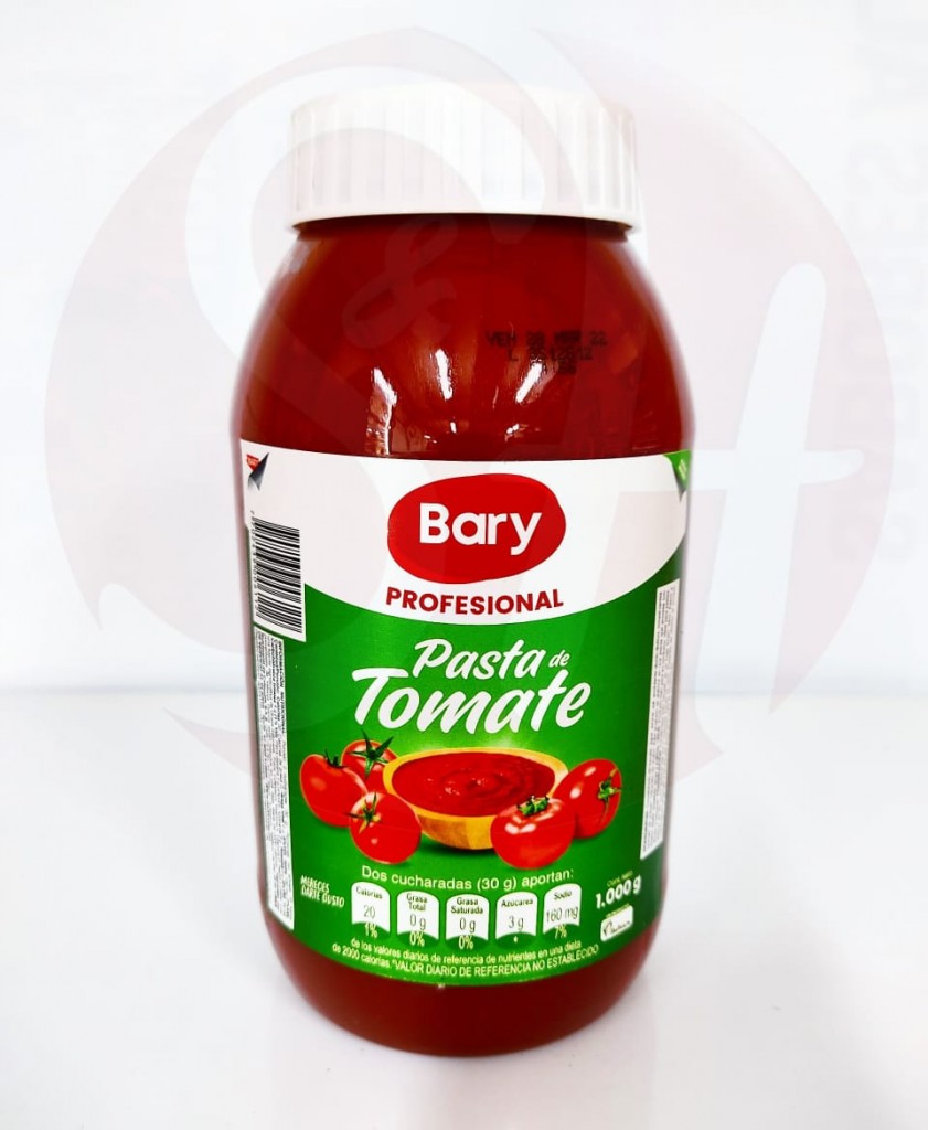 Pasta de tomate x 1 kilo marca bary