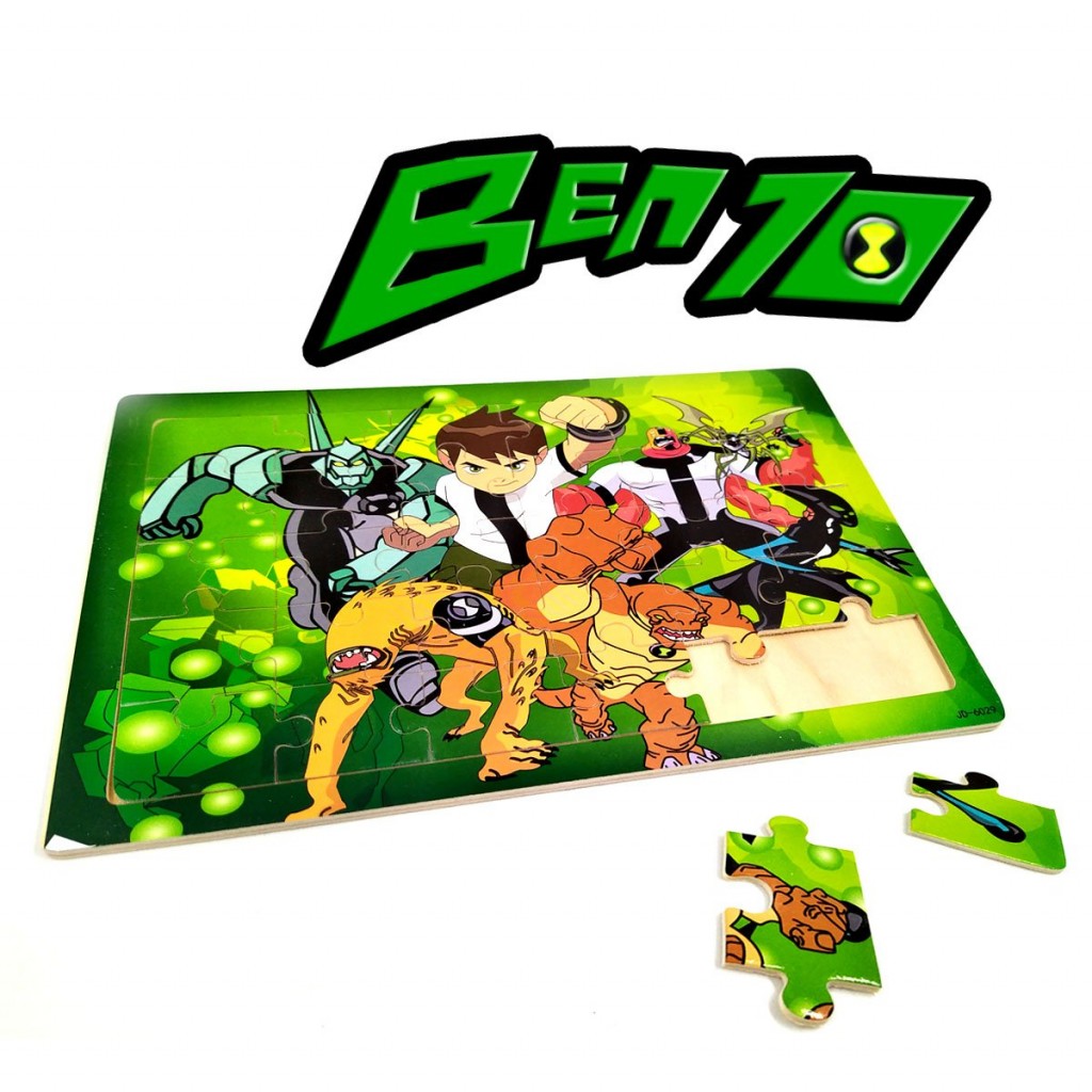 ROMPECABEZAS MADERA PERSONAJES CÓMIC DIDÁCTICOS JUGUETERÍA NIÑOS