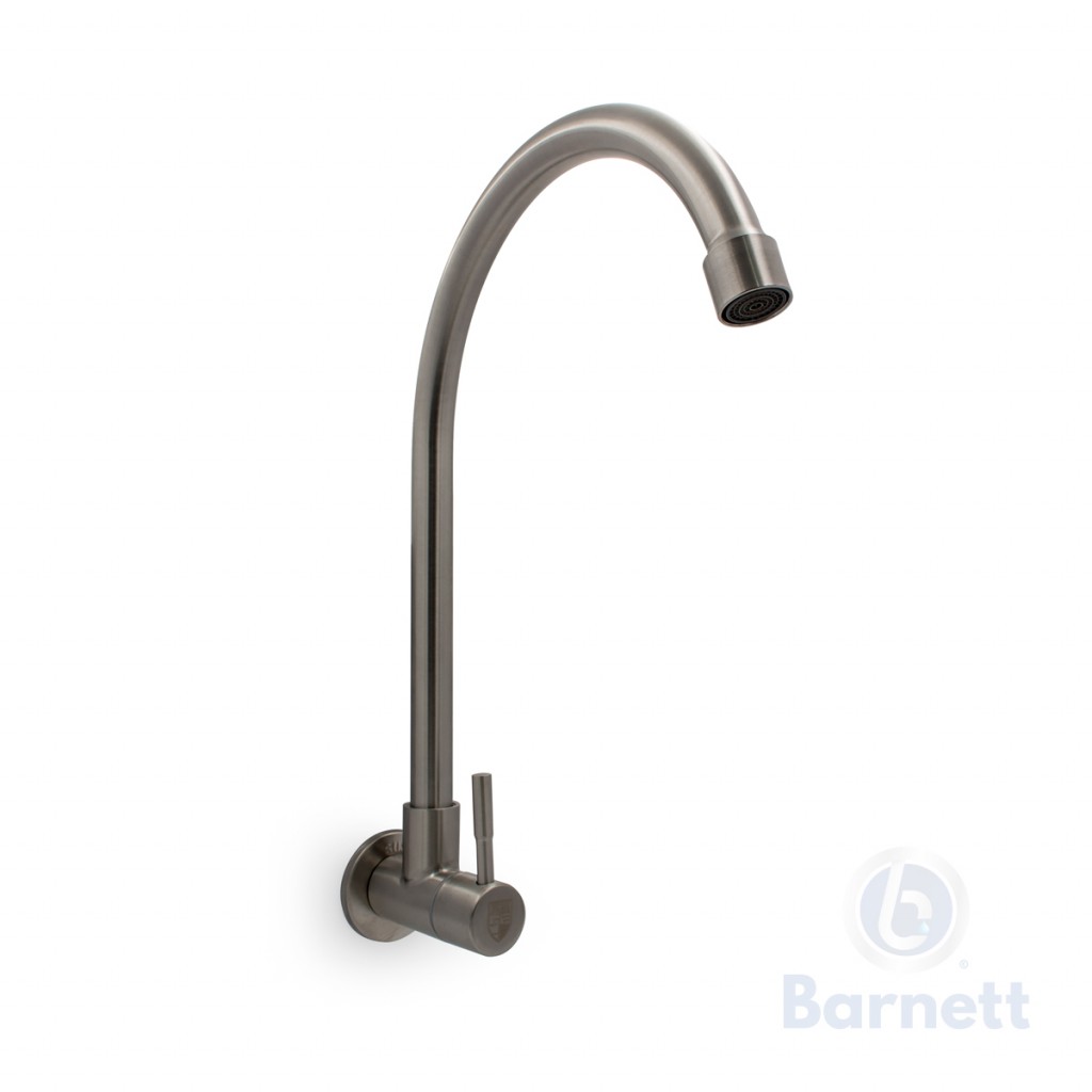 LLAVE LAVAPLATOS DE PARED ACERO 304