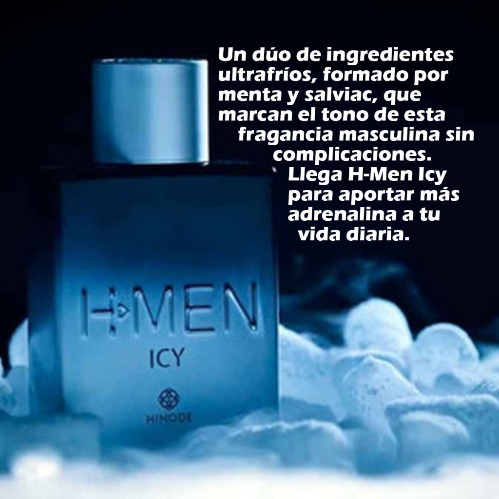 COLONIA H-MEN ICY HND PERFUME HOMBRE MASCULINO