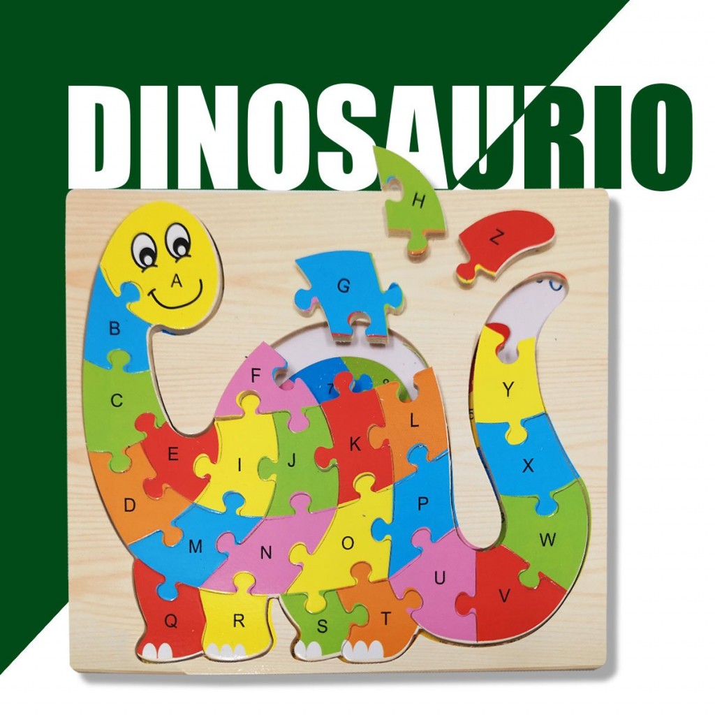 ROMPECABEZAS MADERA ANIMALES GALLO DIDÁCTICOS JUGUETERÍA NIÑOS