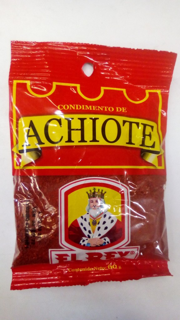 COLOR ACHIOTE EL REY  x 60GR