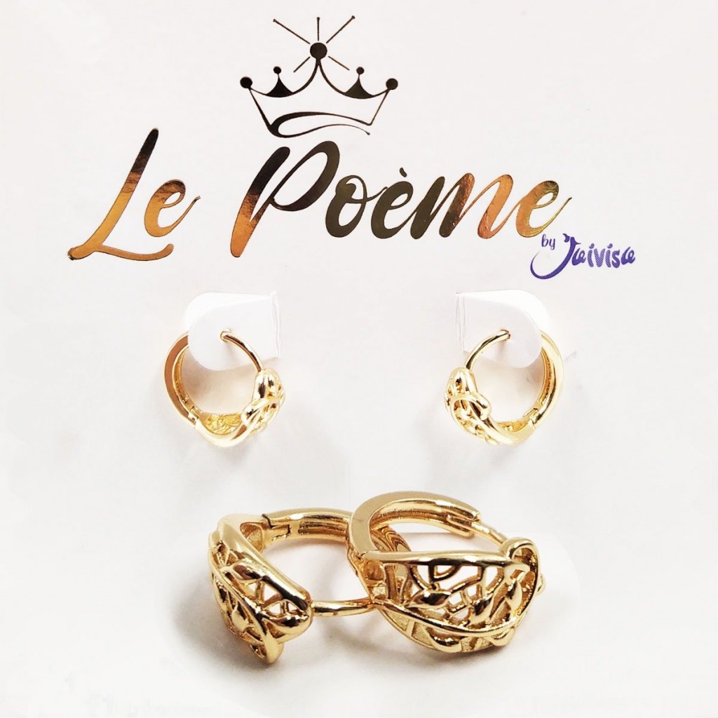 ARETE ZARCILLO JOYERÍA PENDIENTE MUJER JOYA ACCESORIO DAMA DJA175