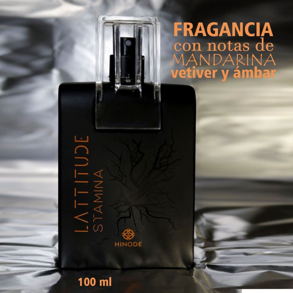 COLONIA LATTITUDE STAMINA PERFUME HOMBRE FRAGANCIA MASCULINA HINODE