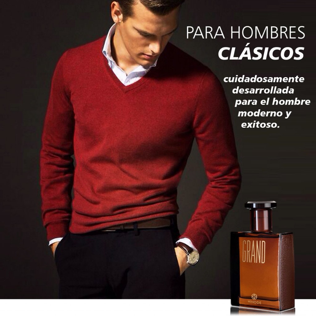 COLONIA GRAND HND PERFUME HOMBRE MASCULINO HINODE