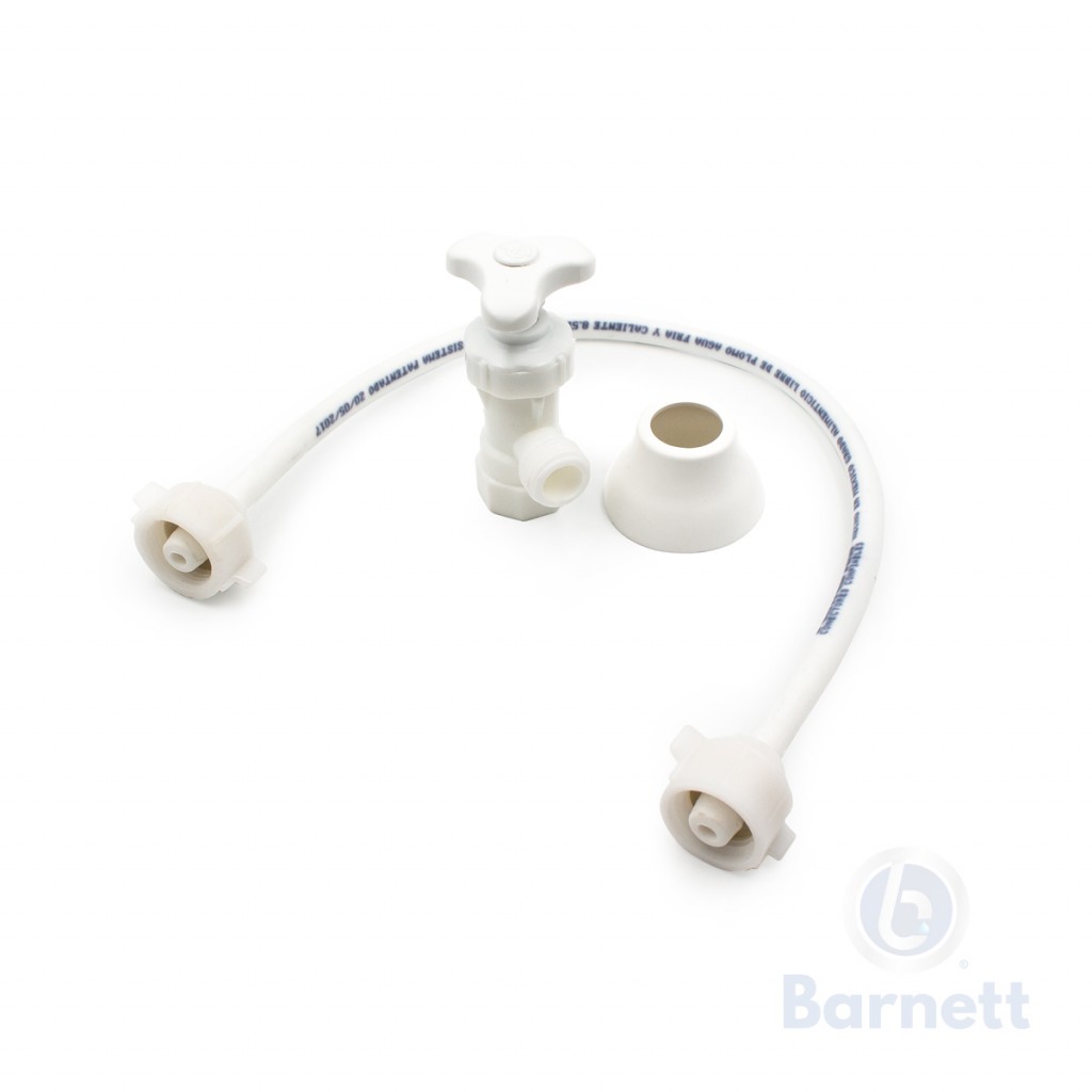 KIT ABASTO PLASTICO BARNETT PARA SANITARIO