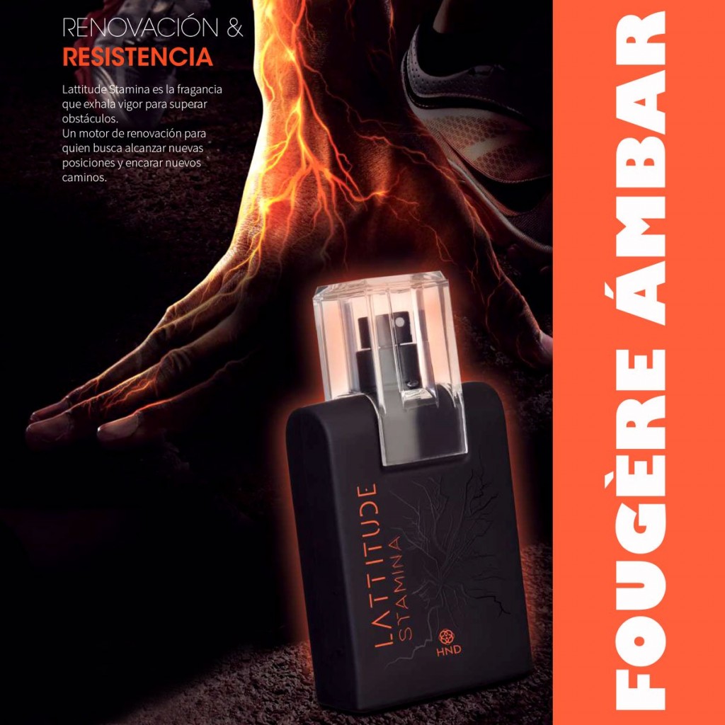 COLONIA LATTITUDE STAMINA PERFUME HOMBRE FRAGANCIA MASCULINA HINODE