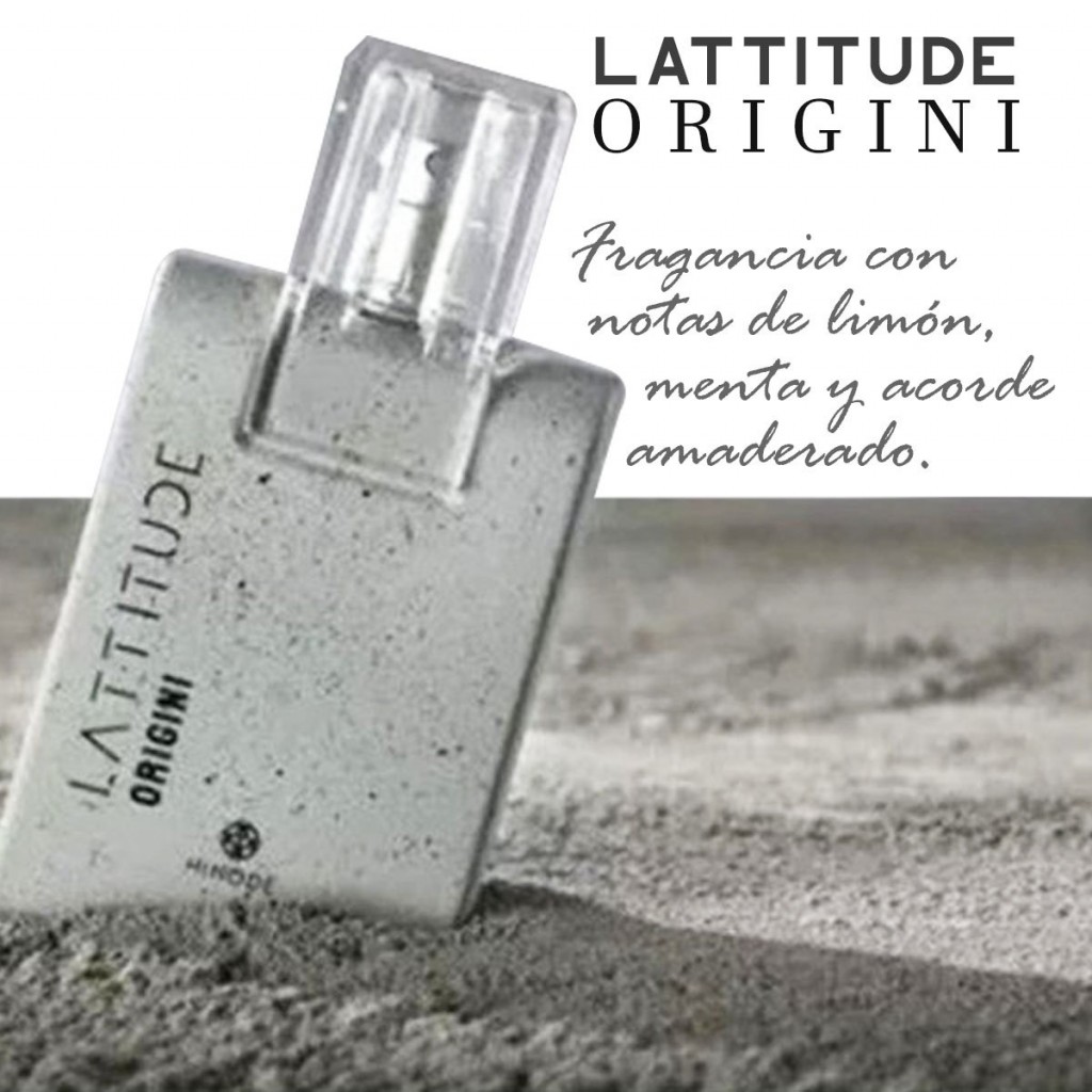 COLONIA LATTITUDE ORIGINI PERFUME HOMBRE FRAGANCIA MASCULINA HINODE