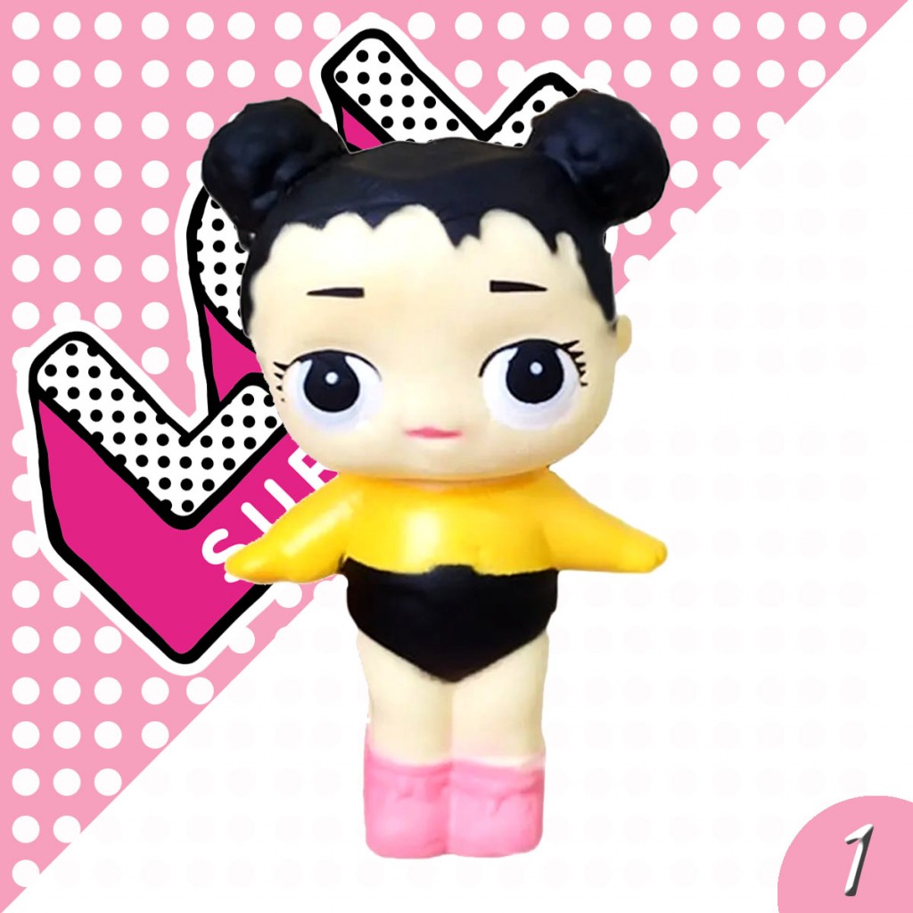 SQUISHY MUÑECA LOL ANTIESTRÉS PELUCHE JUGUETERIA DECORACIÓN