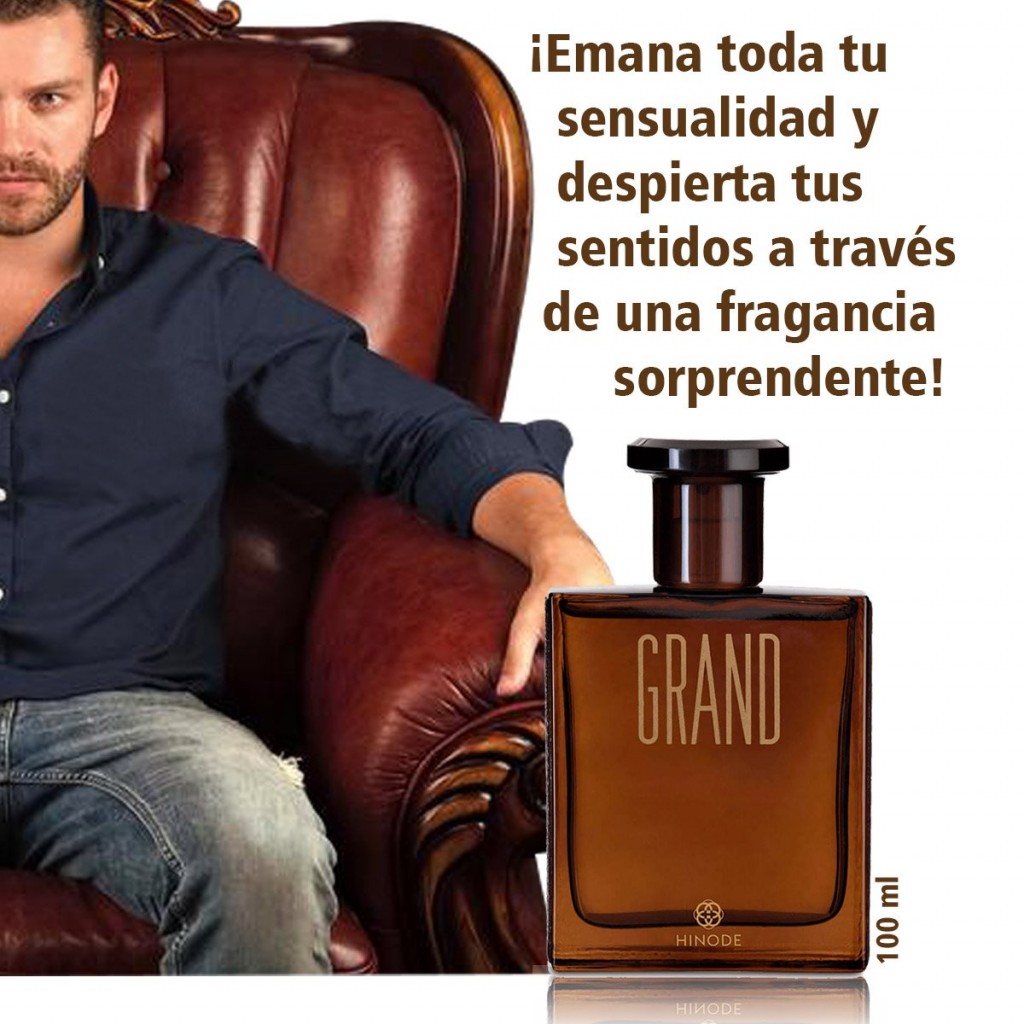 COLONIA GRAND HND PERFUME HOMBRE MASCULINO HINODE