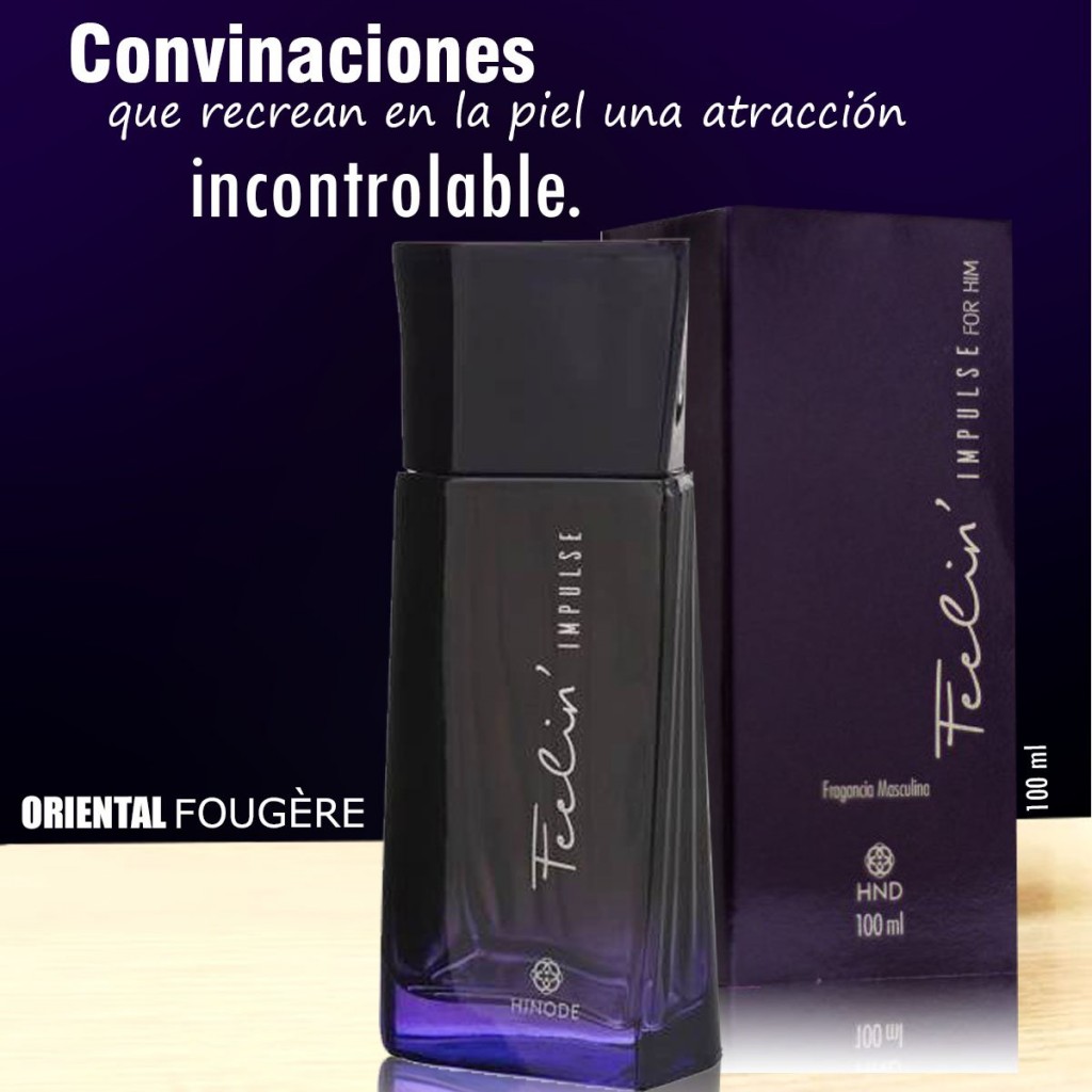 COLONIA FEELIN IMPULSE FOR HIM PERFUME HOMBRE PERFUME FRAGANCIA