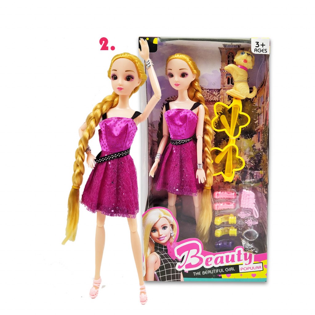 Muñeca Hermosa Articulada Juguete Niñas Accesorios