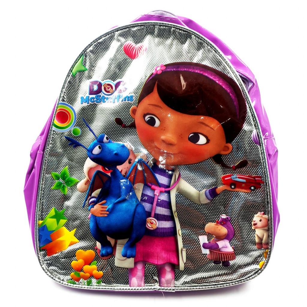 Bolsos Escolar Niñas Guardería Personajes Infantil Mochila Bolsito Doctora Juguete