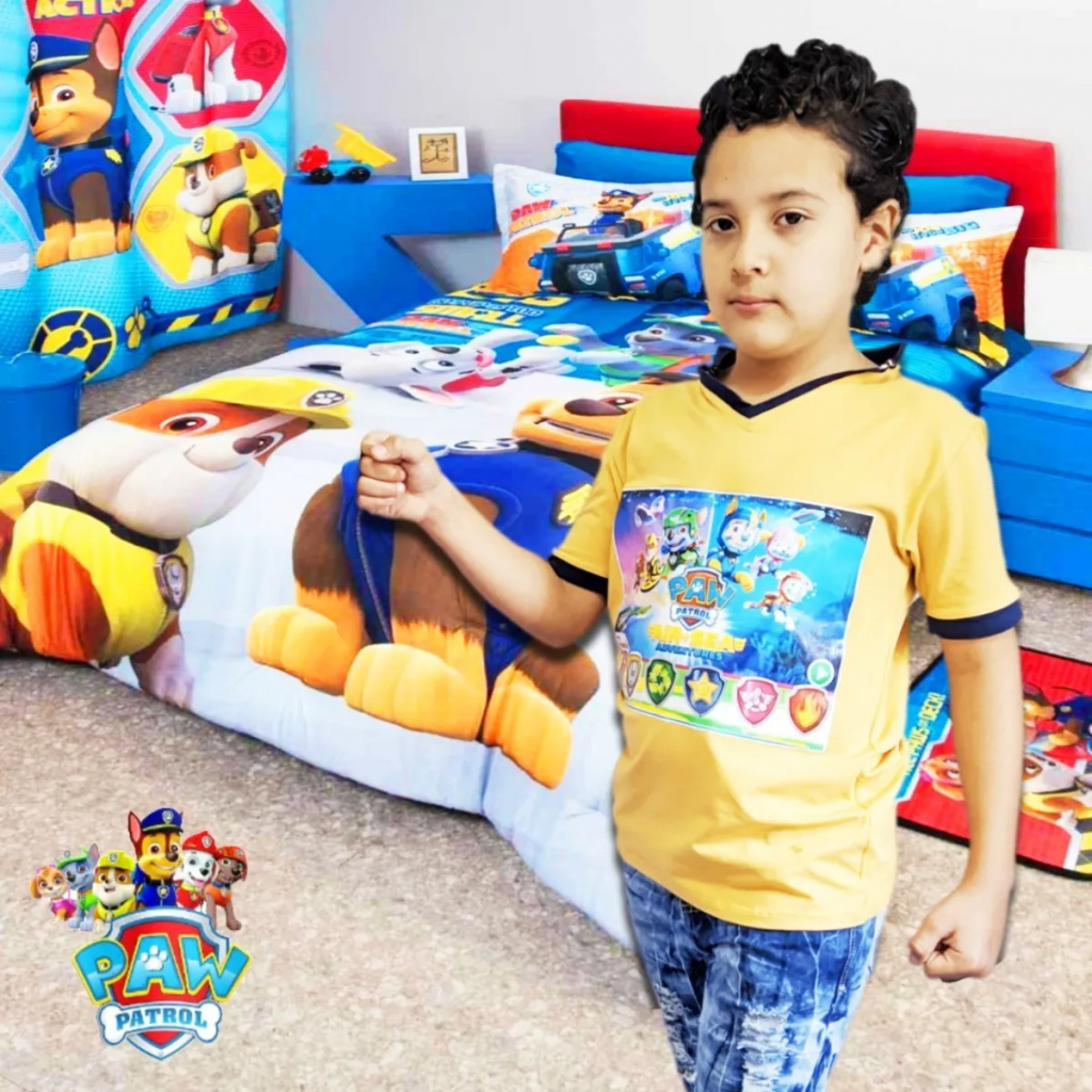 Camisetas Paw Patrol Niños Estampado HD Vestuario Patrulla Canina