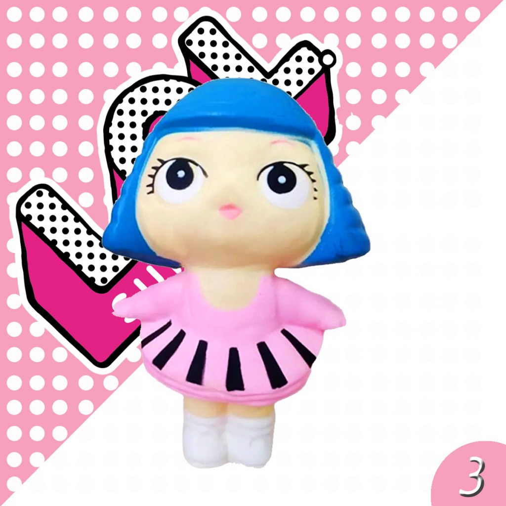 SQUISHY MUÑECA LOL ANTIESTRÉS PELUCHE JUGUETERIA DECORACIÓN