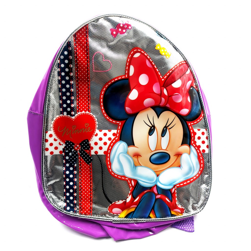 Bolsos Escolar Niñas Guardería Personajes Infantil Mochila Bolsito Minni Mouse
