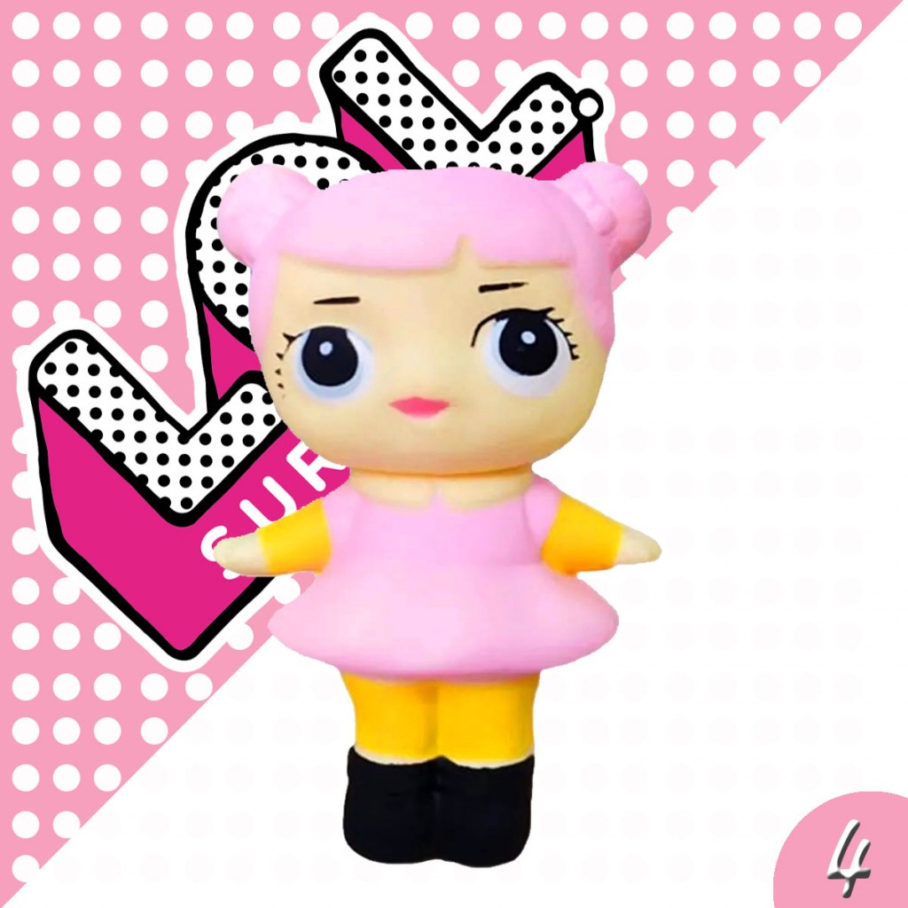 SQUISHY MUÑECA LOL ANTIESTRÉS PELUCHE JUGUETERIA DECORACIÓN