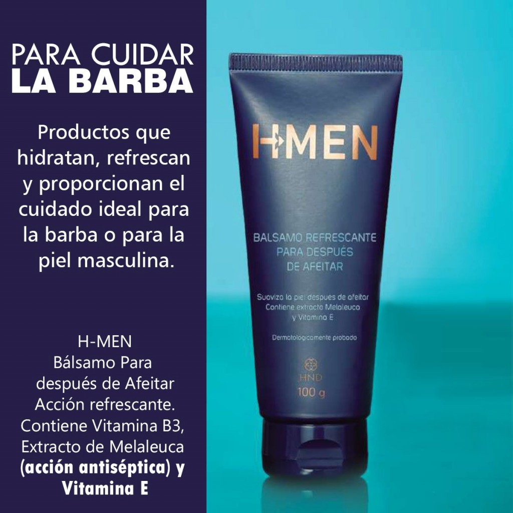 BÁLSAMO REFRESCANTE AFEITADA HND CUIDADO CORPORAL MASCULINO