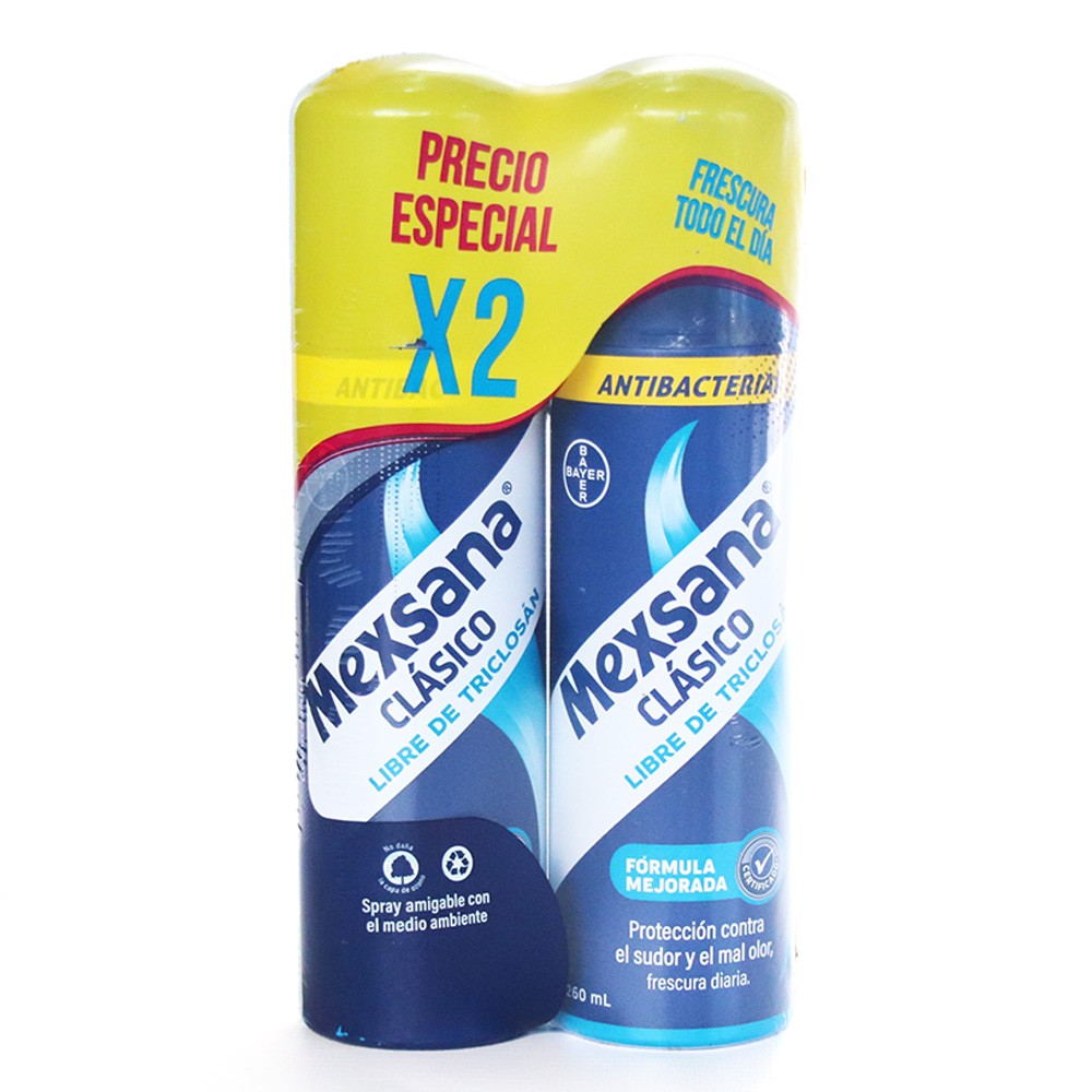 MEXSANA PIES ANTIBACTERIAL X2UND x 260ML