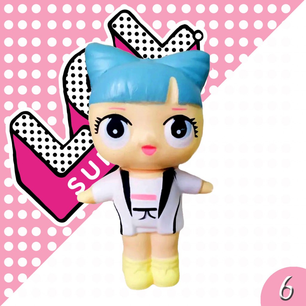 SQUISHY MUÑECA LOL ANTIESTRÉS PELUCHE JUGUETERIA DECORACIÓN