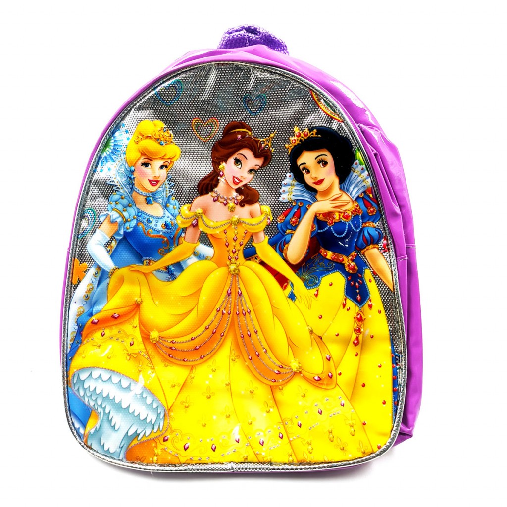 Bolsos Escolar Niñas Guardería Personajes Infantil Mochila Bolsito Princesas