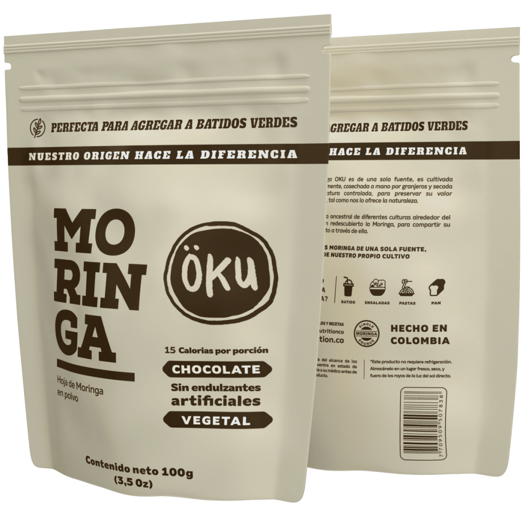 OKU Moringa En Polvo Chocolate 100 Gr