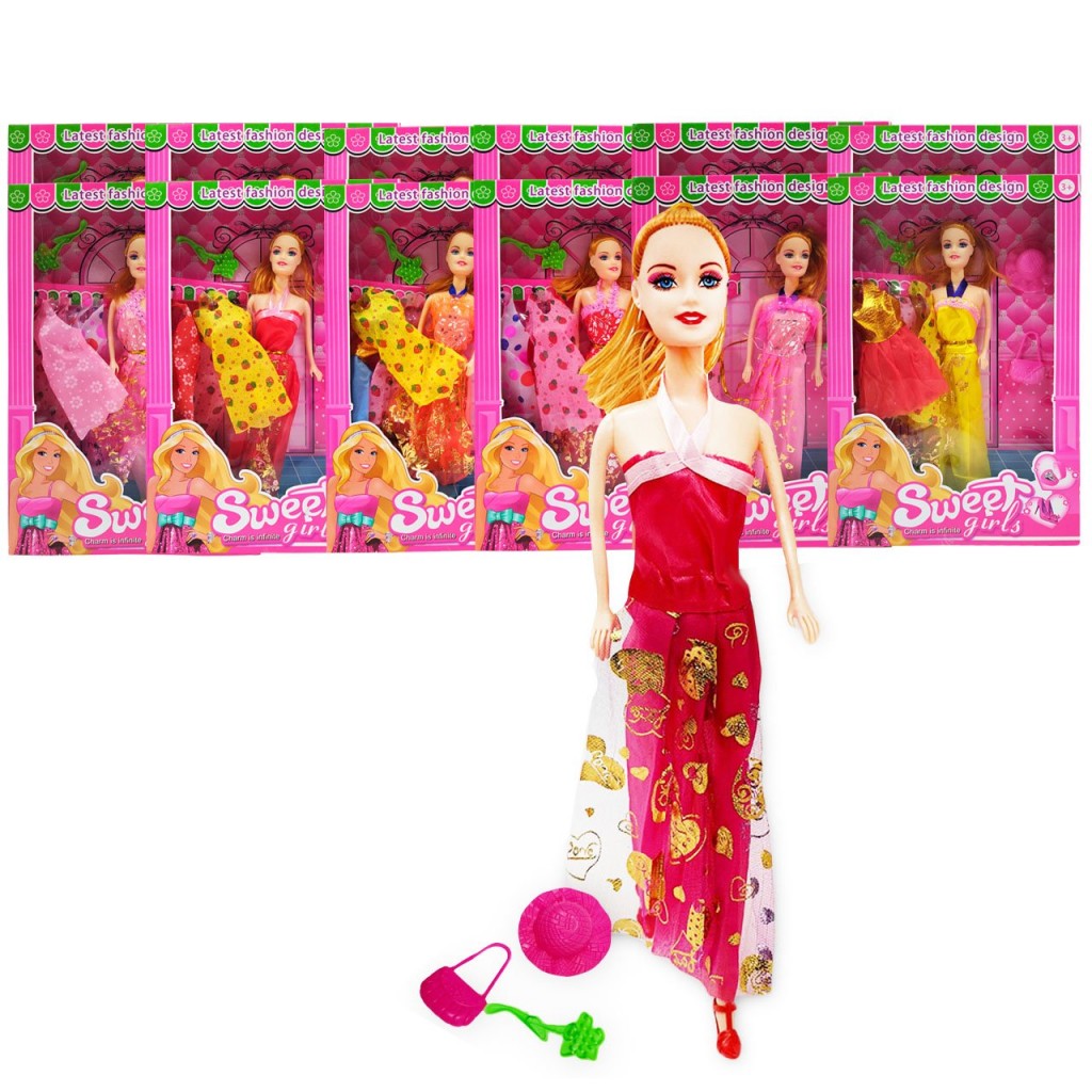 MUÑECA JUGUETE ACCESORIOS JUGUETERÍA NIÑAS VESTIDOS