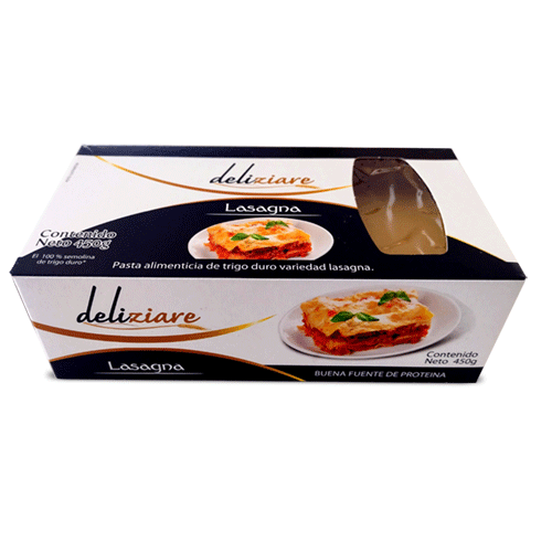 PASTA PARA LASAGNA DELIZIARE X 450 GR