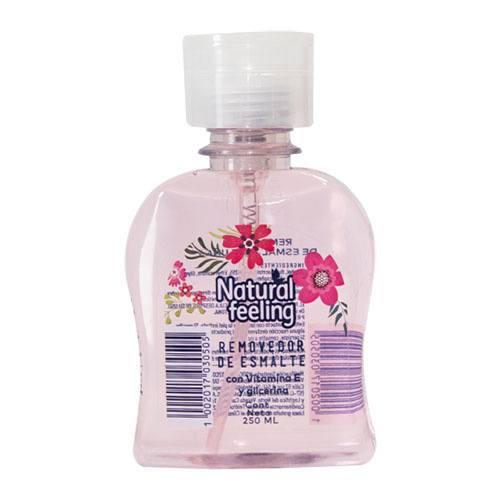 REMOVEDOR DE ESMALTE NATURAL FEELING 250ML