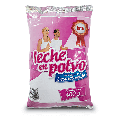 LECHE EN POLVO DESLACTOSADA LATTI 400 G